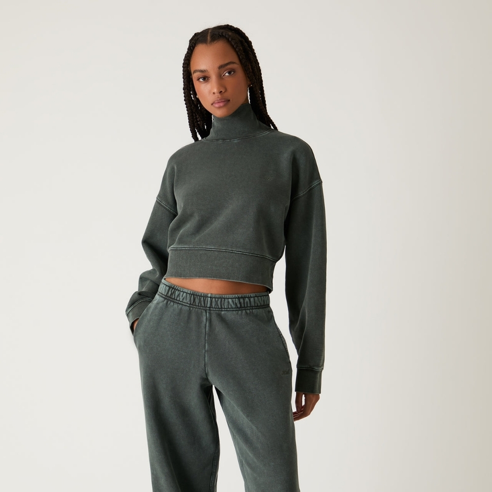 KITH Women Maryn Cropped Turtleneck Machine Large